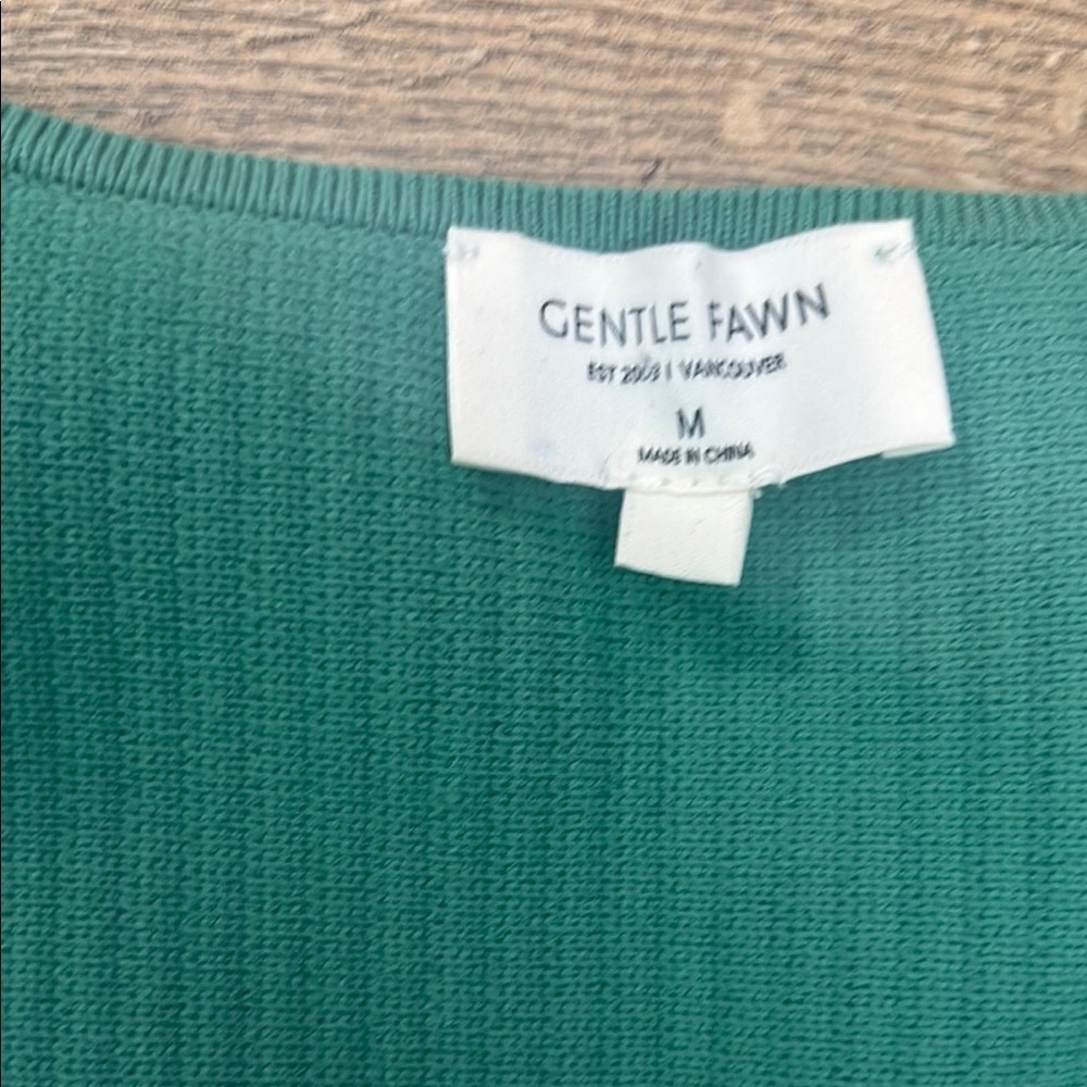 Green Ribbed Sleeveless Tank Top - Picture 2 of 4